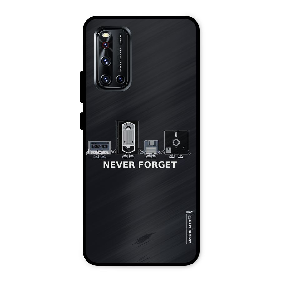 Never Forget Metal Back Case for Vivo V19