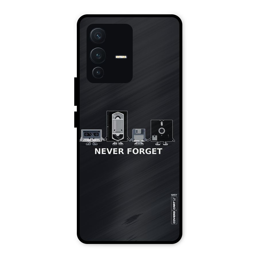 Never Forget Metal Back Case for Vivo V23 5G