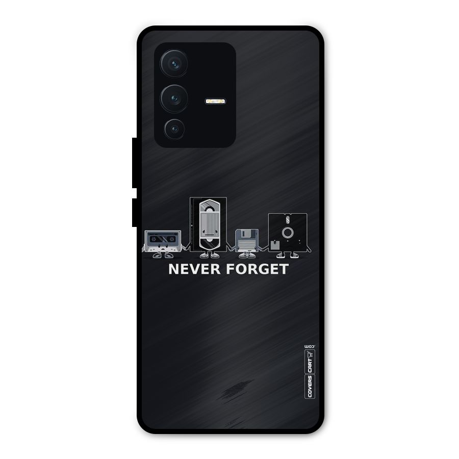 Never Forget Metal Back Case for Vivo V23 Pro