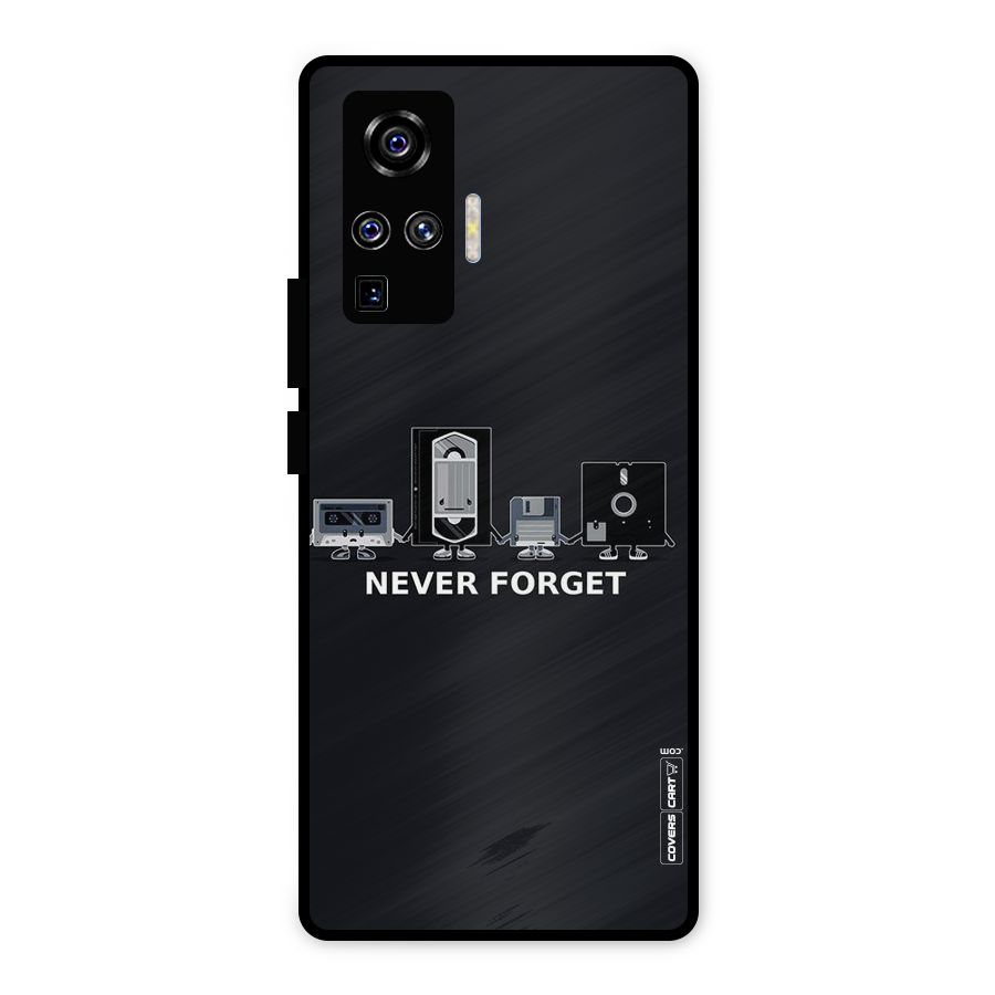 Never Forget Metal Back Case for Vivo X50 Pro