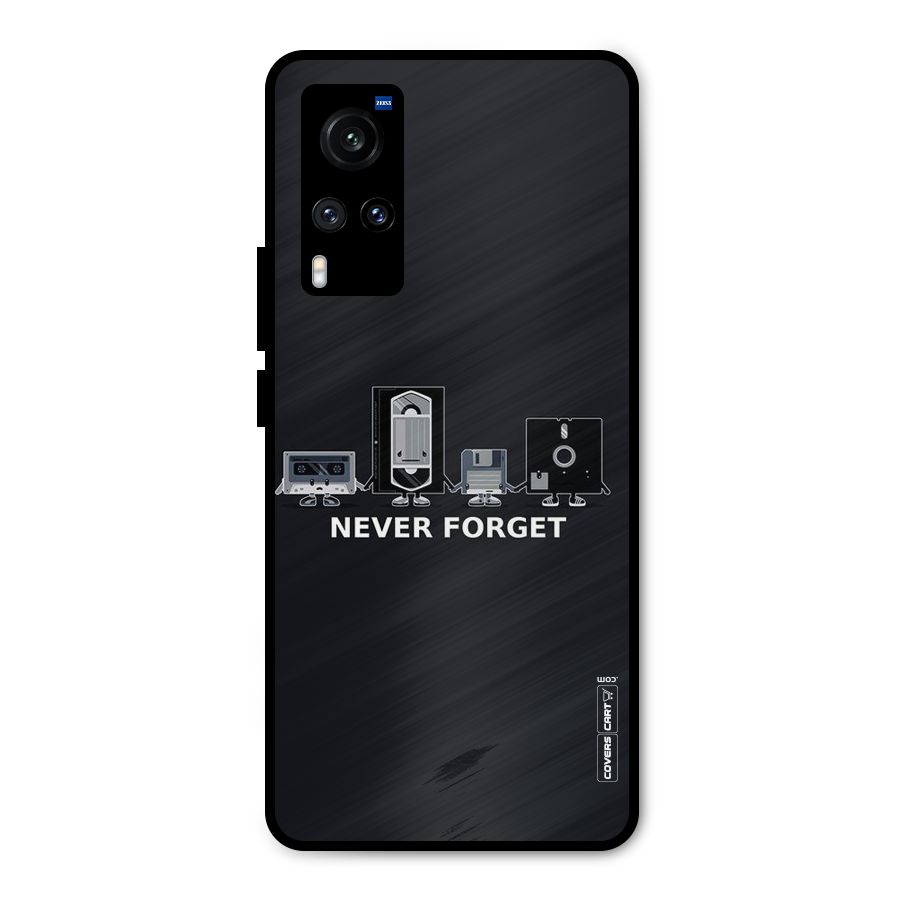 Never Forget Metal Back Case for Vivo X60