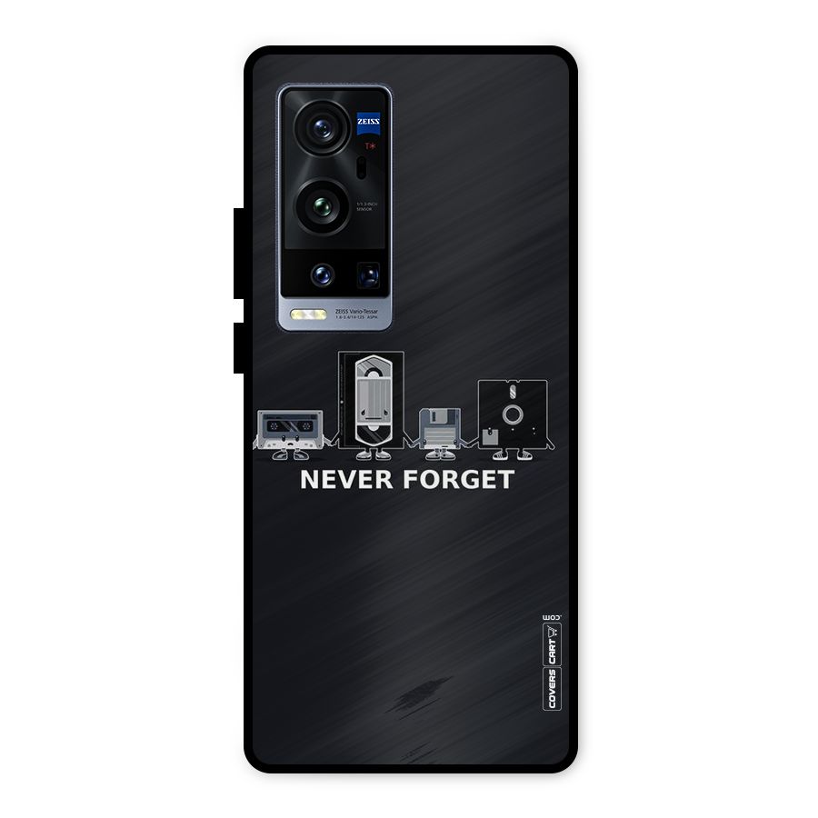 Never Forget Metal Back Case for Vivo X60 Pro Plus