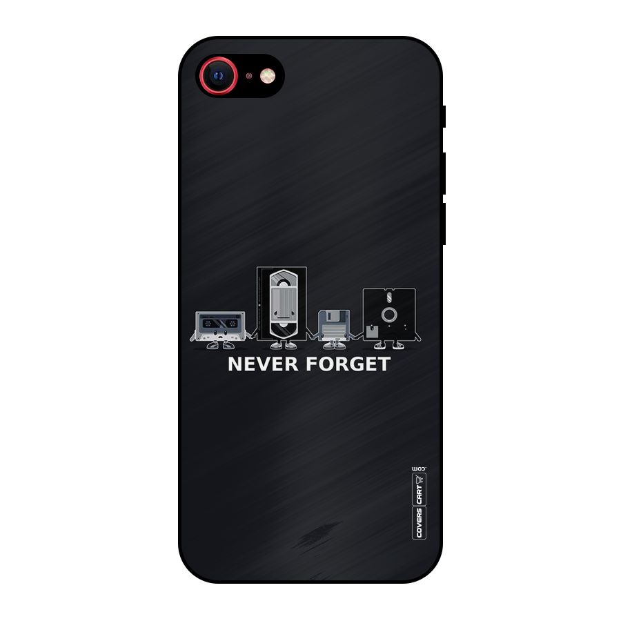 Never Forget Metal Back Case for iPhone 7