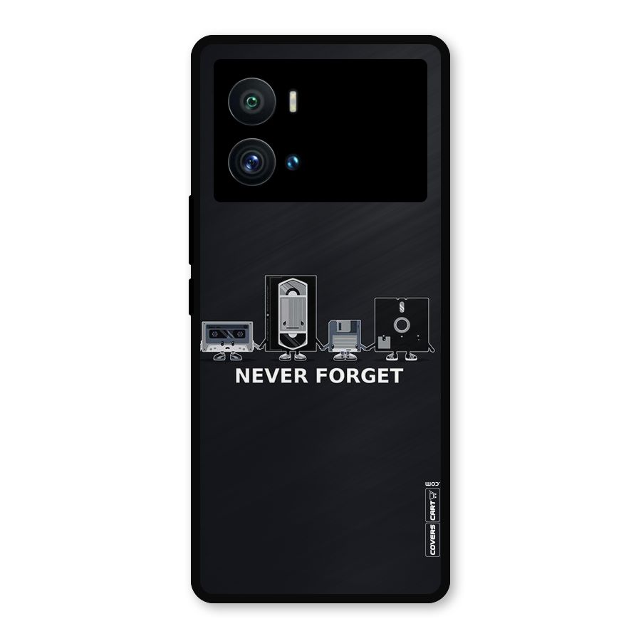 Never Forget Metal Back Case for iQOO 9 Pro