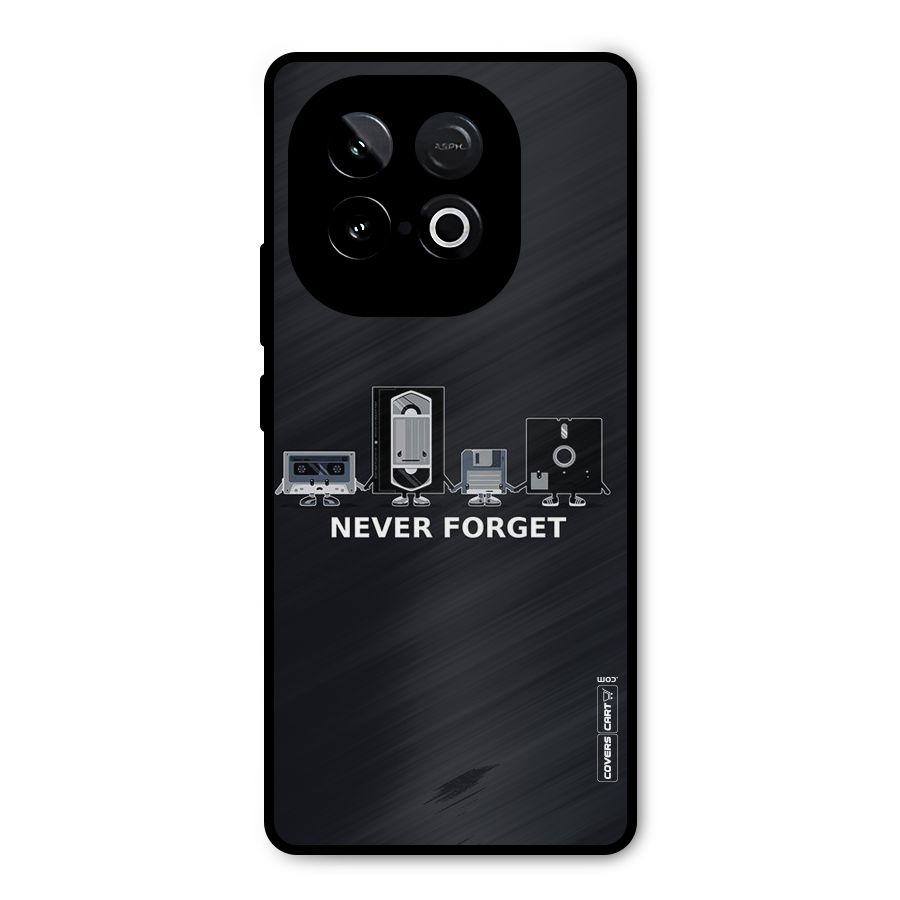 Never Forget Metal Back Case for iQOO Neo 10