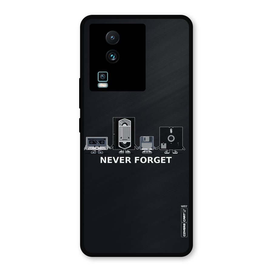Never Forget Metal Back Case for iQOO Neo 7 Pro