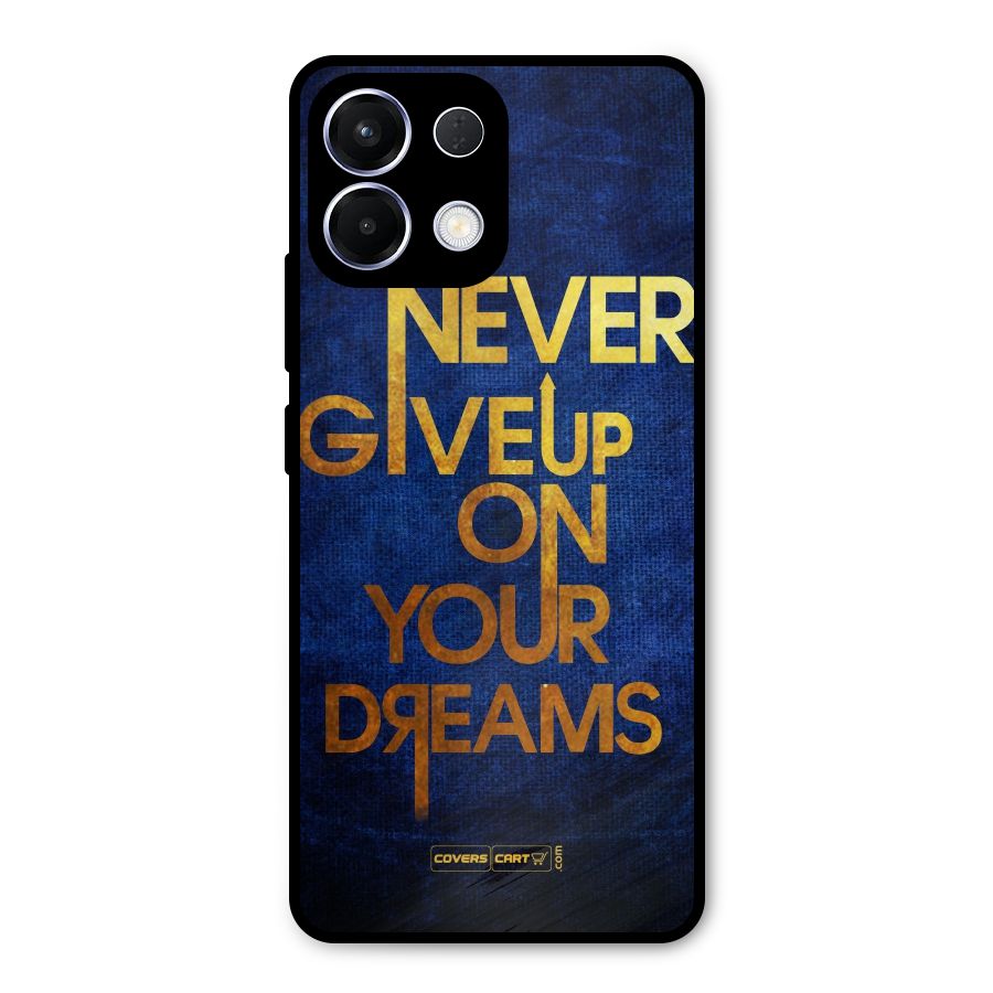 Never Give Up Metal Back Case for Oppo K13
