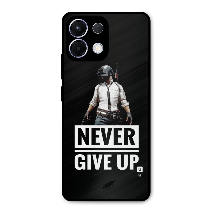 Never Giveup Metal Back Case for Oppo K13