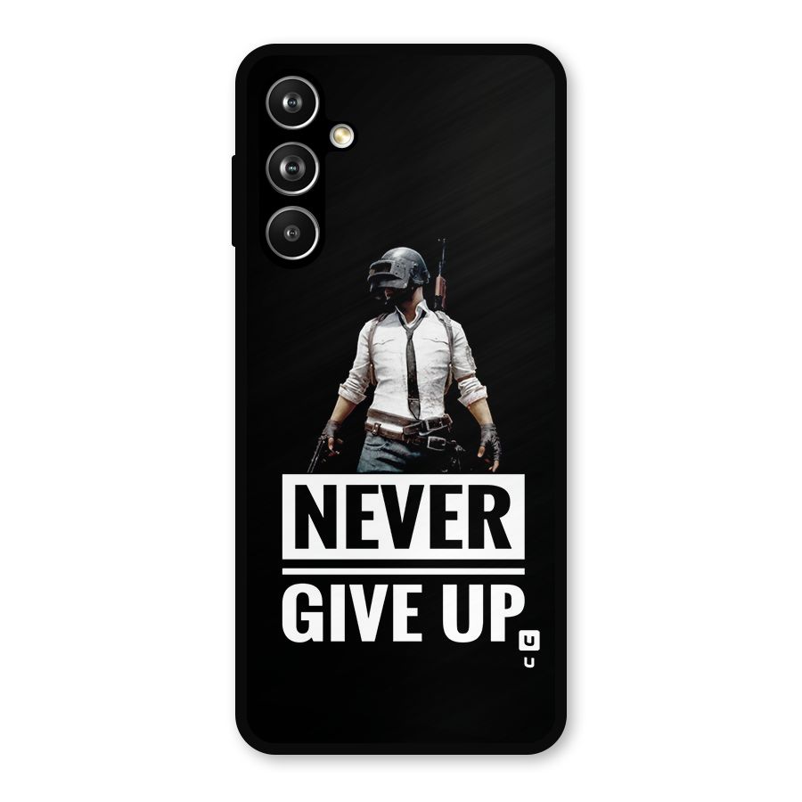 Never Giveup Metal Back Case for Samsung Galaxy M54