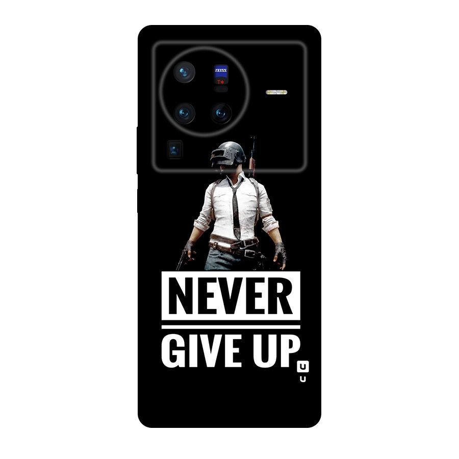 Never Giveup Original Polycarbonate Back Case for Vivo X80