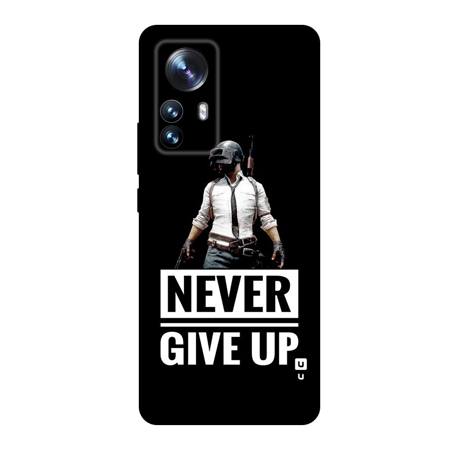 Never Giveup Original Polycarbonate Back Case for Xiaomi 12 Pro