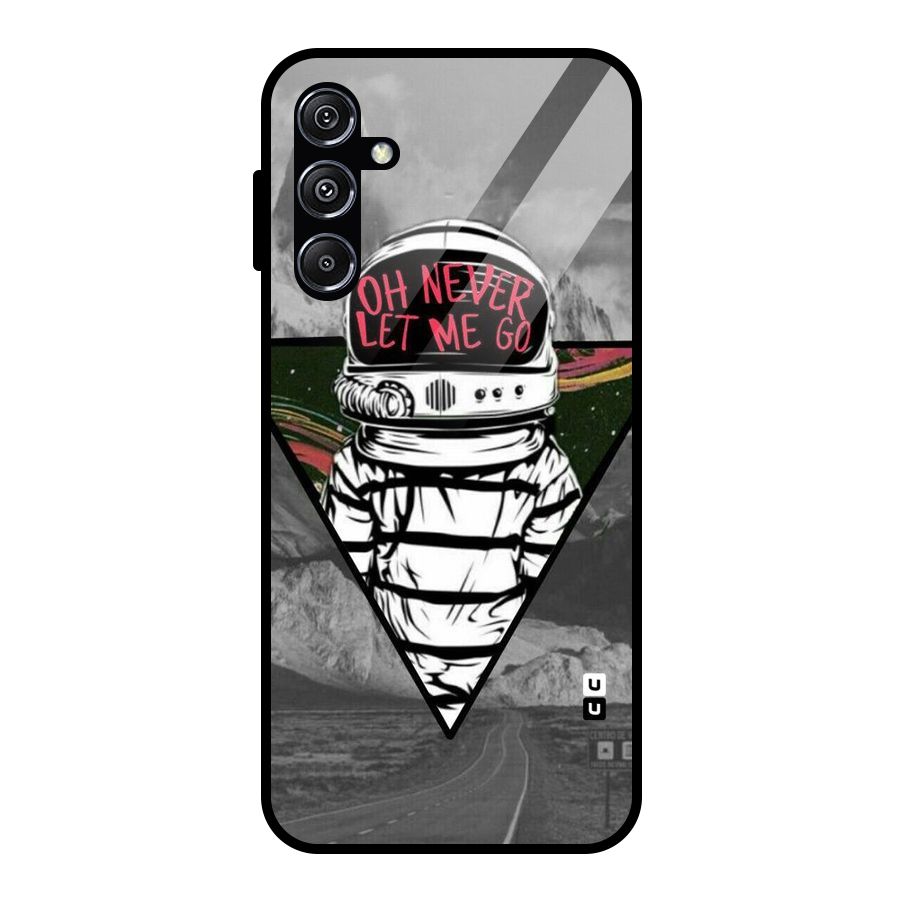 Never Let Me Go Glass Back Case for Galaxy M34 5G