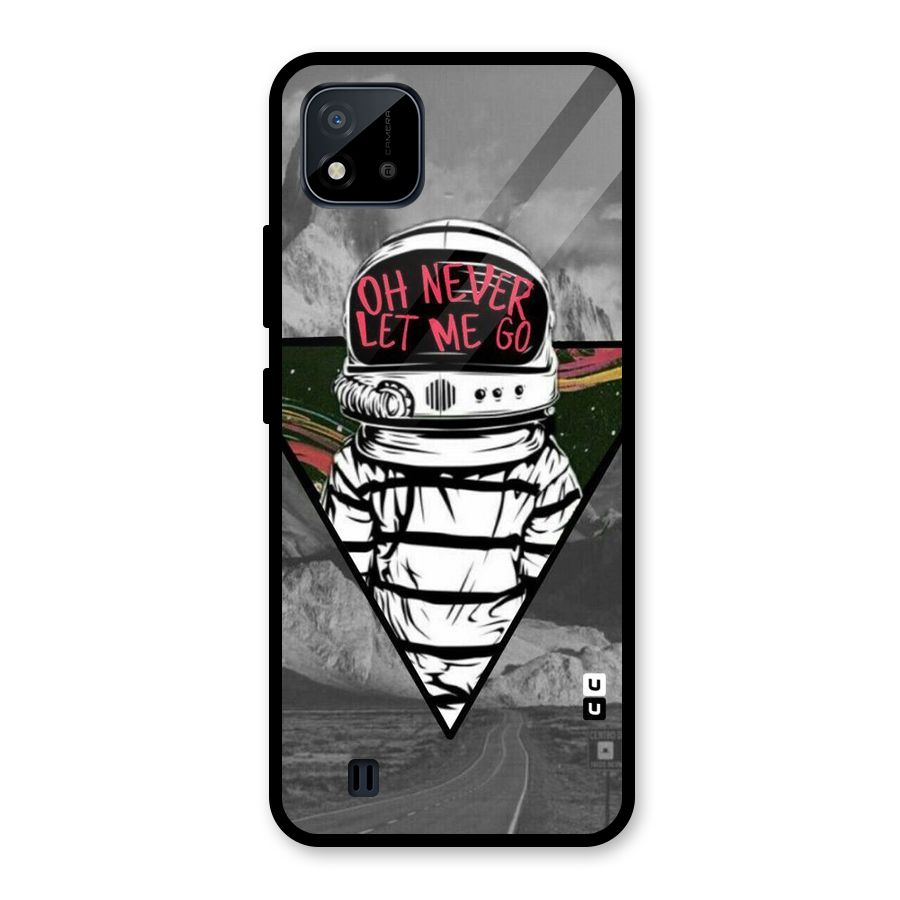 Never Let Me Go Glass Back Case for Realme C11 2021