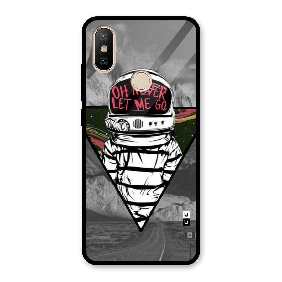 Never Let Me Go Glass Back Case for Redmi A2