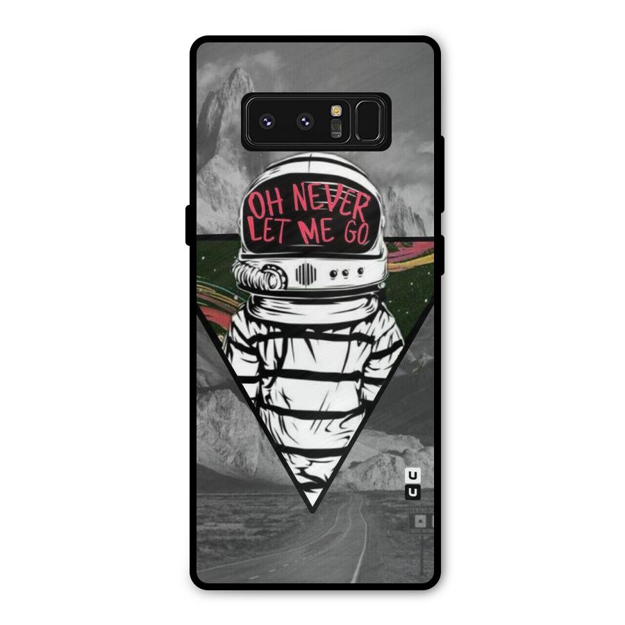 Never Let Me Go Metal Back Case for Galaxy Note 8