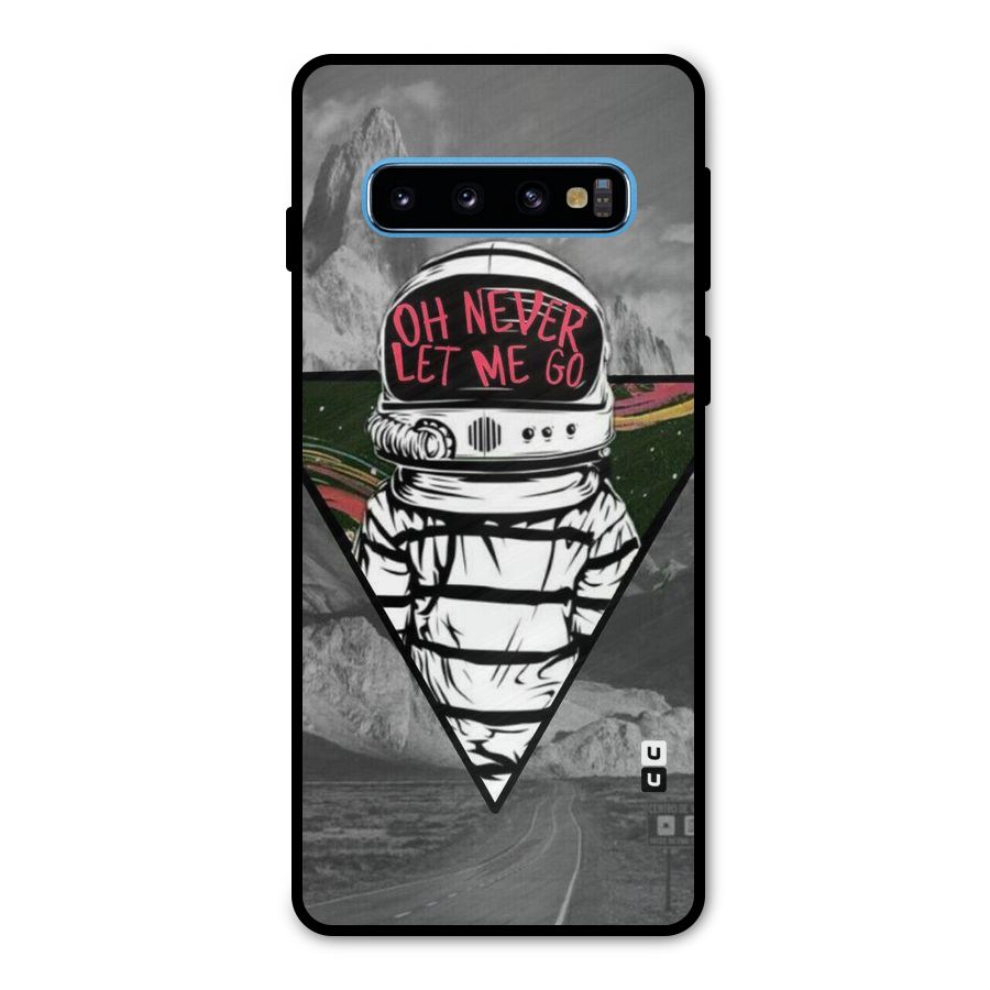Never Let Me Go Metal Back Case for Galaxy S10