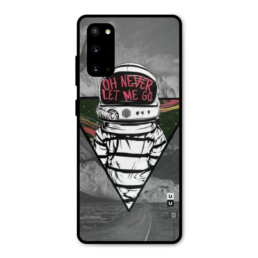Never Let Me Go Metal Back Case for Galaxy S20