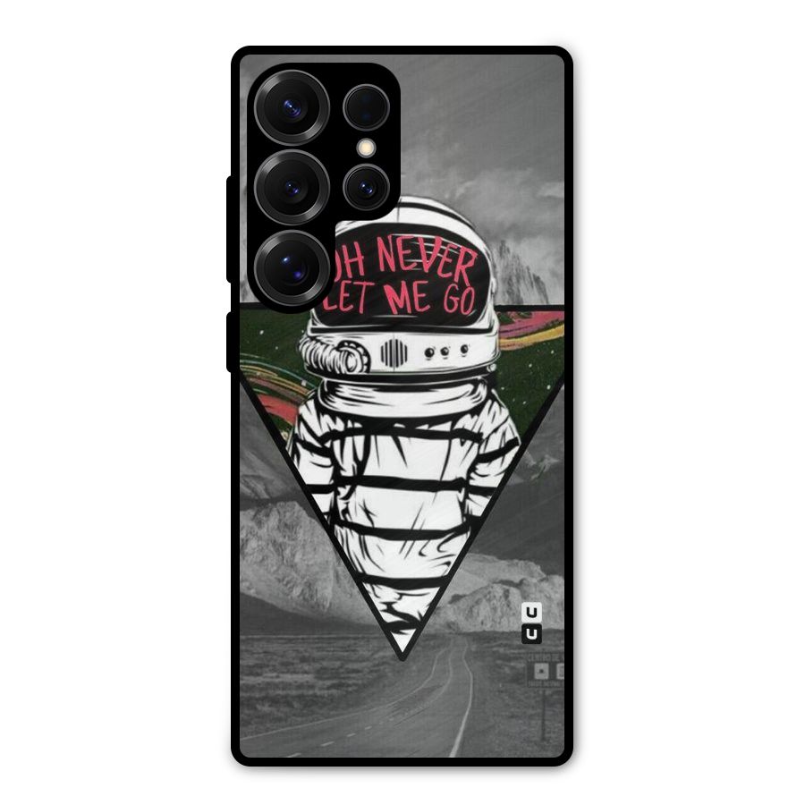 Never Let Me Go Metal Back Case for Galaxy S25 Ultra