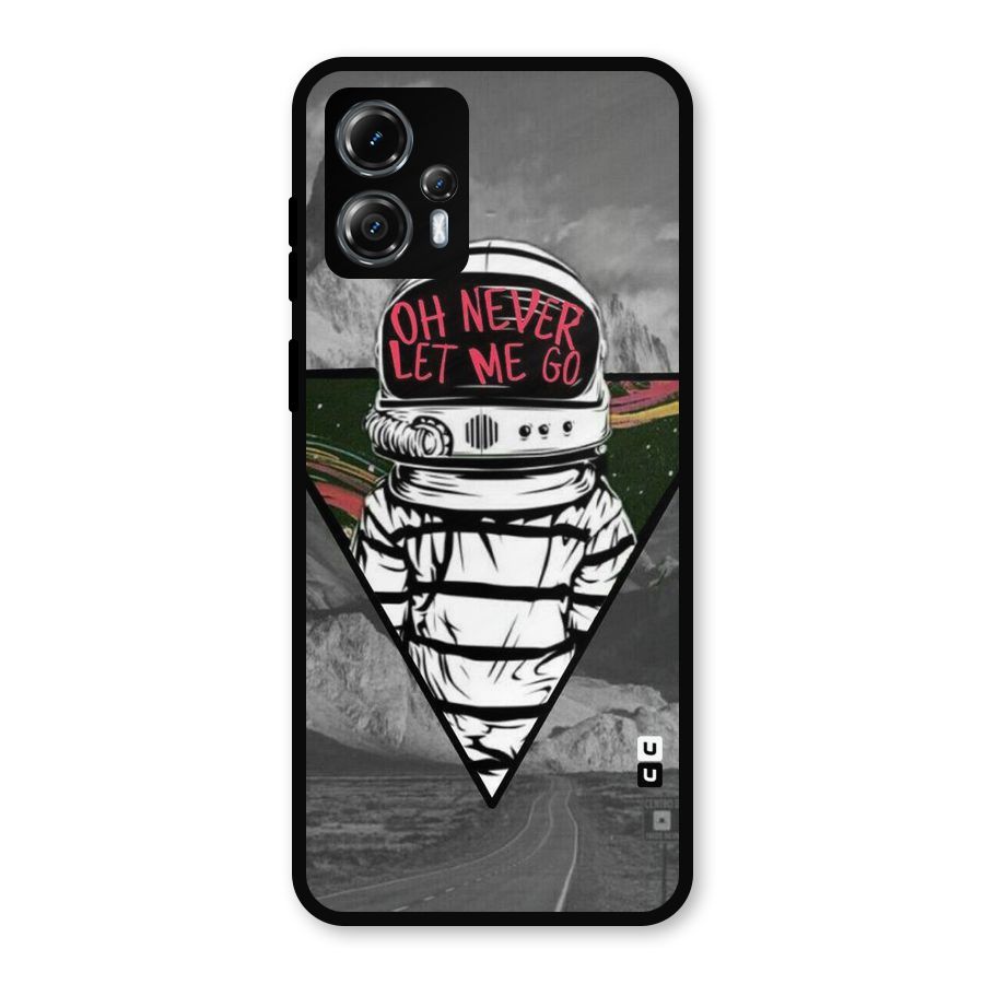 Never Let Me Go Metal Back Case for Moto G13