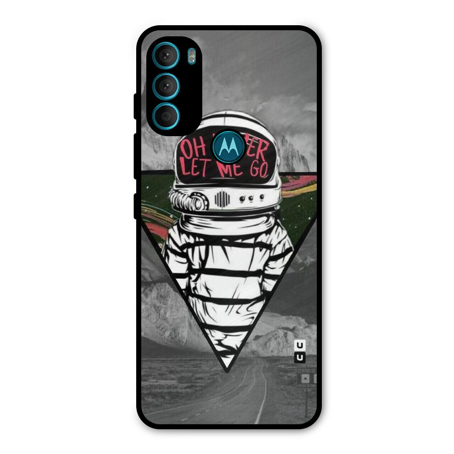 Never Let Me Go Metal Back Case for Moto G71 5G