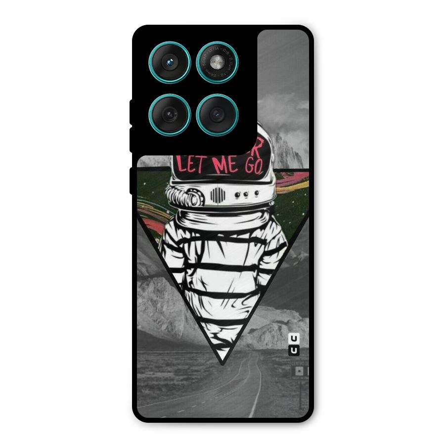 Never Let Me Go Metal Back Case for Motorola Edge 60 Fusion
