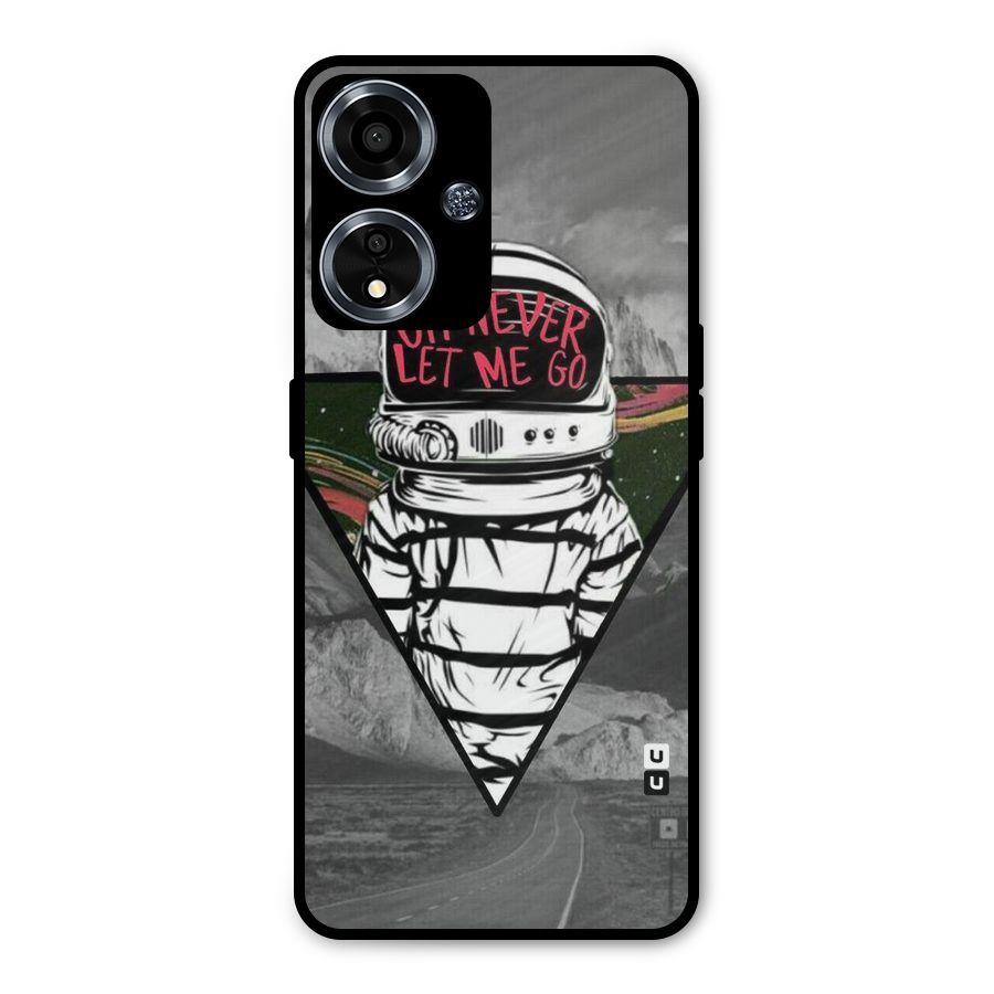 Never Let Me Go Metal Back Case for Oppo A59