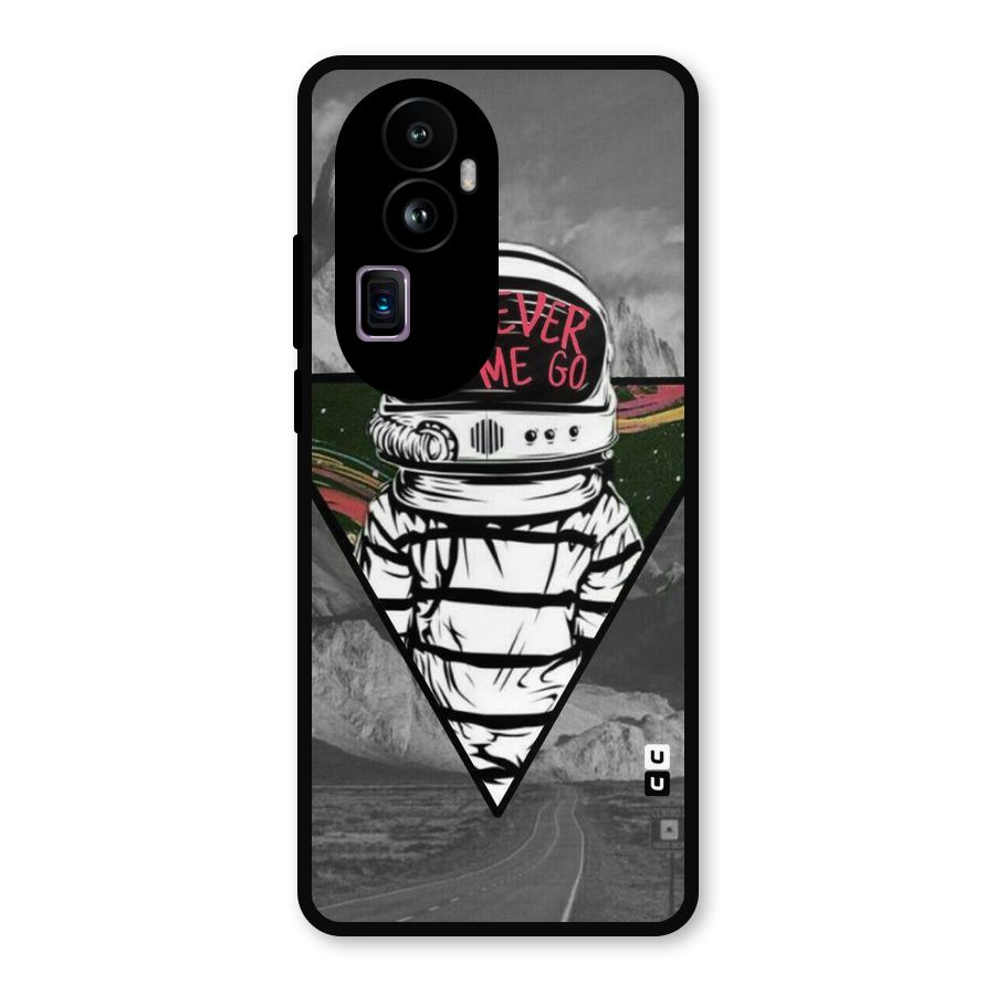 Never Let Me Go Metal Back Case for Oppo Reno10 Pro Plus