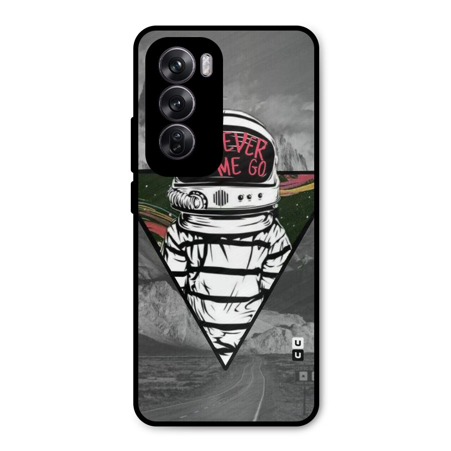 Never Let Me Go Metal Back Case for Oppo Reno12 Pro