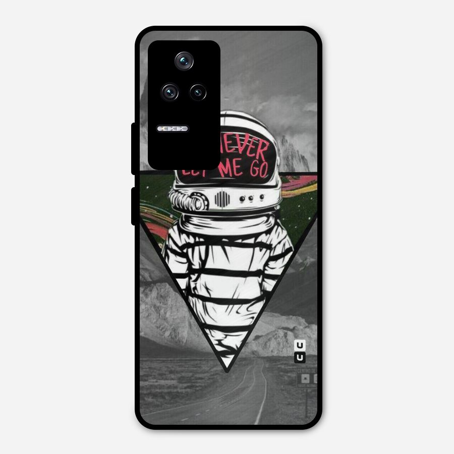 Never Let Me Go Metal Back Case for Poco F4 5G