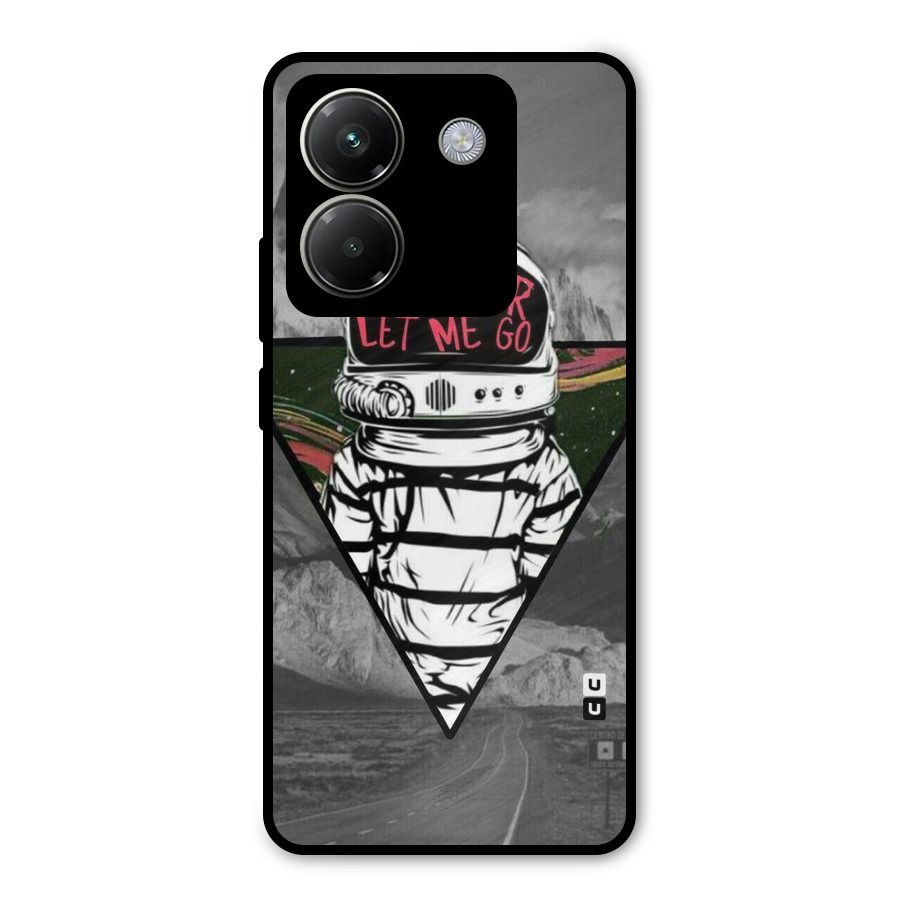Never Let Me Go Metal Back Case for Poco M7 Pro 5G