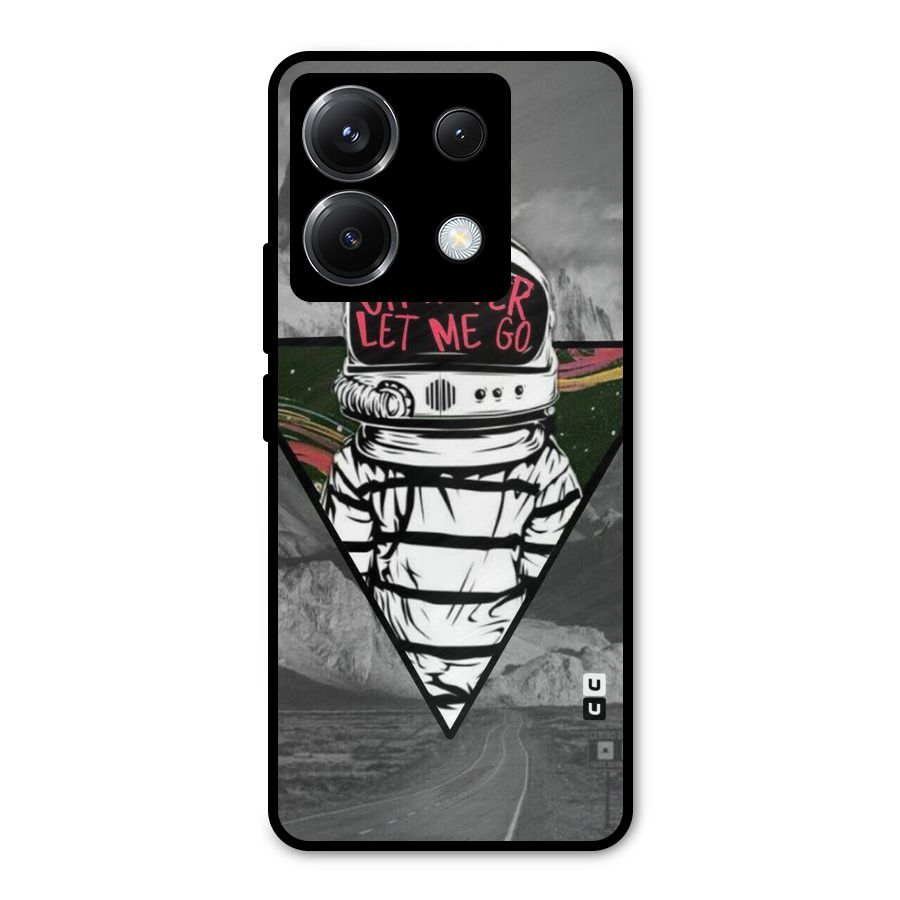 Never Let Me Go Metal Back Case for Poco X6