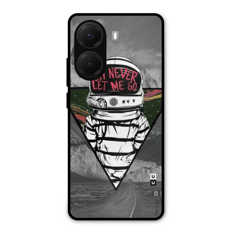 Never Let Me Go Metal Back Case for Poco X7 Pro