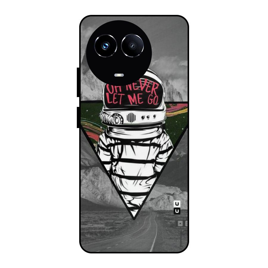 Never Let Me Go Metal Back Case for Realme 11X