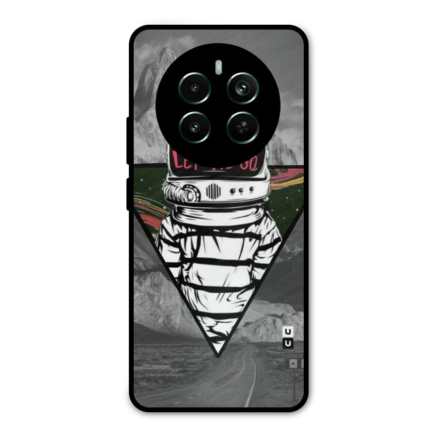 Never Let Me Go Metal Back Case for Realme 12 Pro Plus