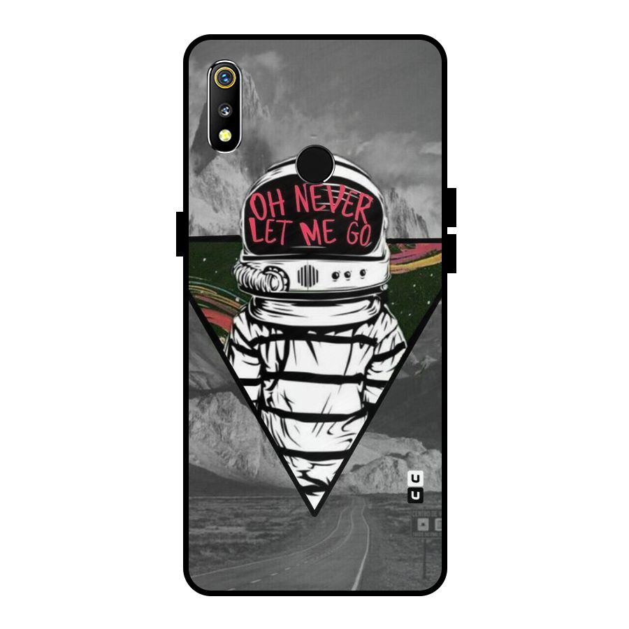 Never Let Me Go Metal Back Case for Realme 3i