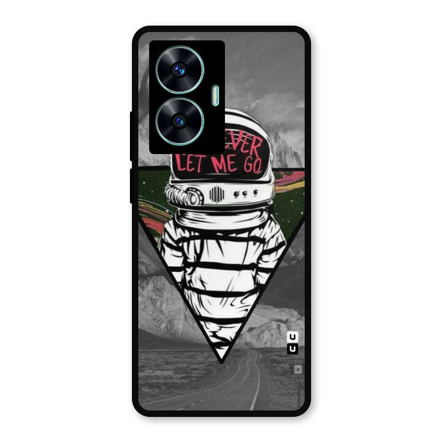Never Let Me Go Metal Back Case for Realme C55