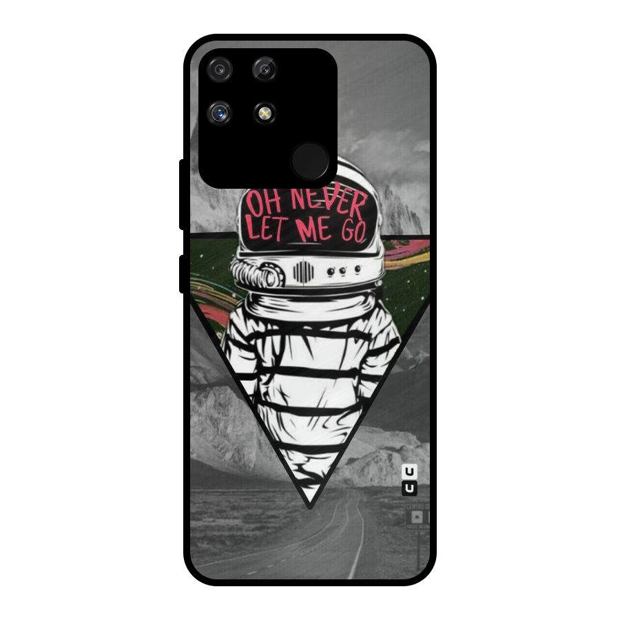 Never Let Me Go Metal Back Case for Realme Narzo 50A