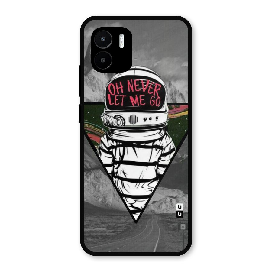 Never Let Me Go Metal Back Case for Redmi A2