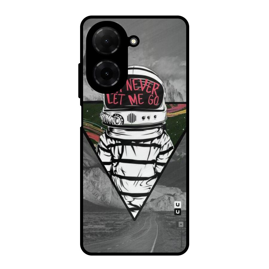 Never Let Me Go Metal Back Case for Redmi A5 4G