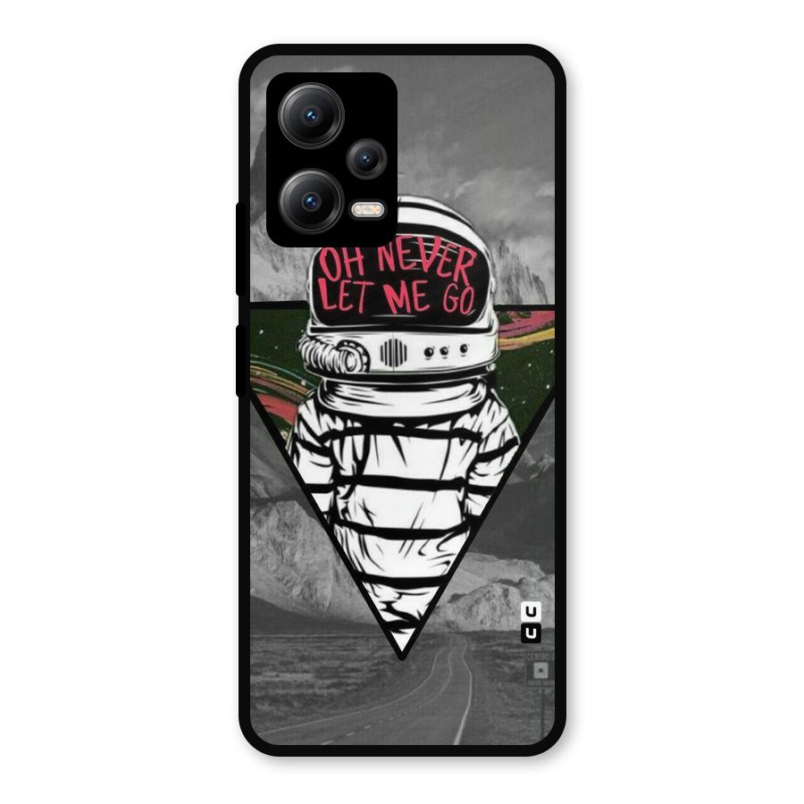 Never Let Me Go Metal Back Case for Redmi Note 12 5G