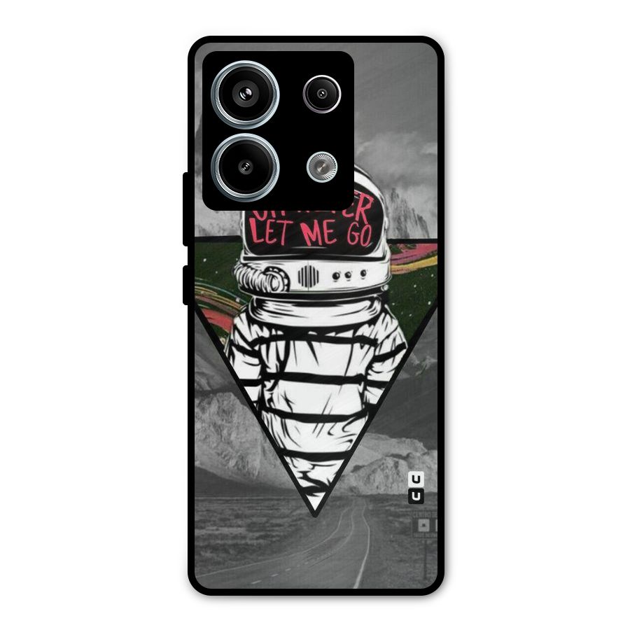 Never Let Me Go Metal Back Case for Redmi Note 13 Pro 5G