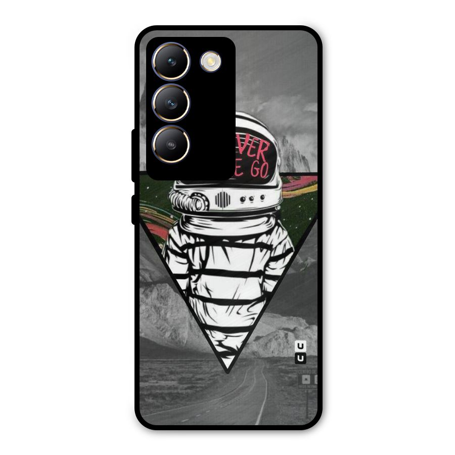 Never Let Me Go Metal Back Case for Vivo T3 5G