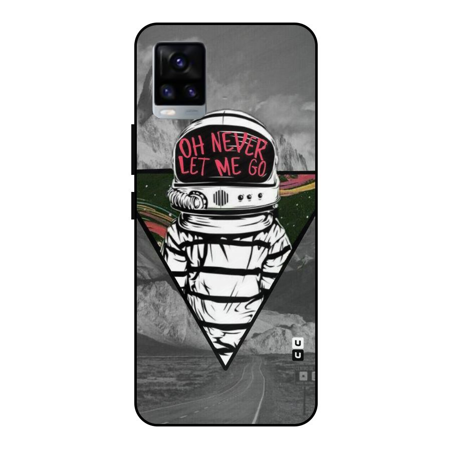 Never Let Me Go Metal Back Case for Vivo V20 2021