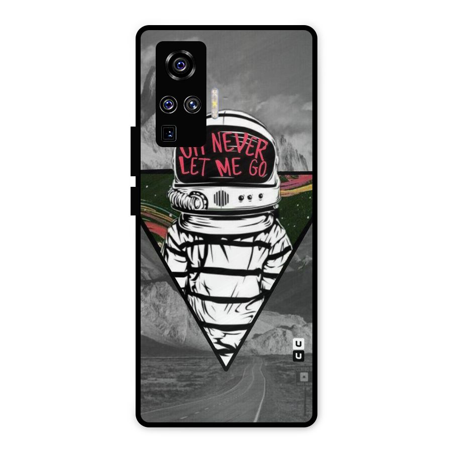 Never Let Me Go Metal Back Case for Vivo X50 Pro