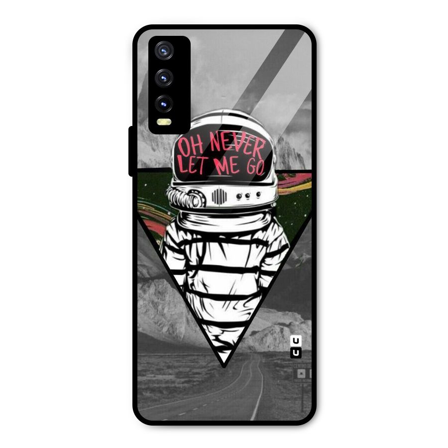 Never Let Me Go Metal Back Case for Vivo Y20 2021