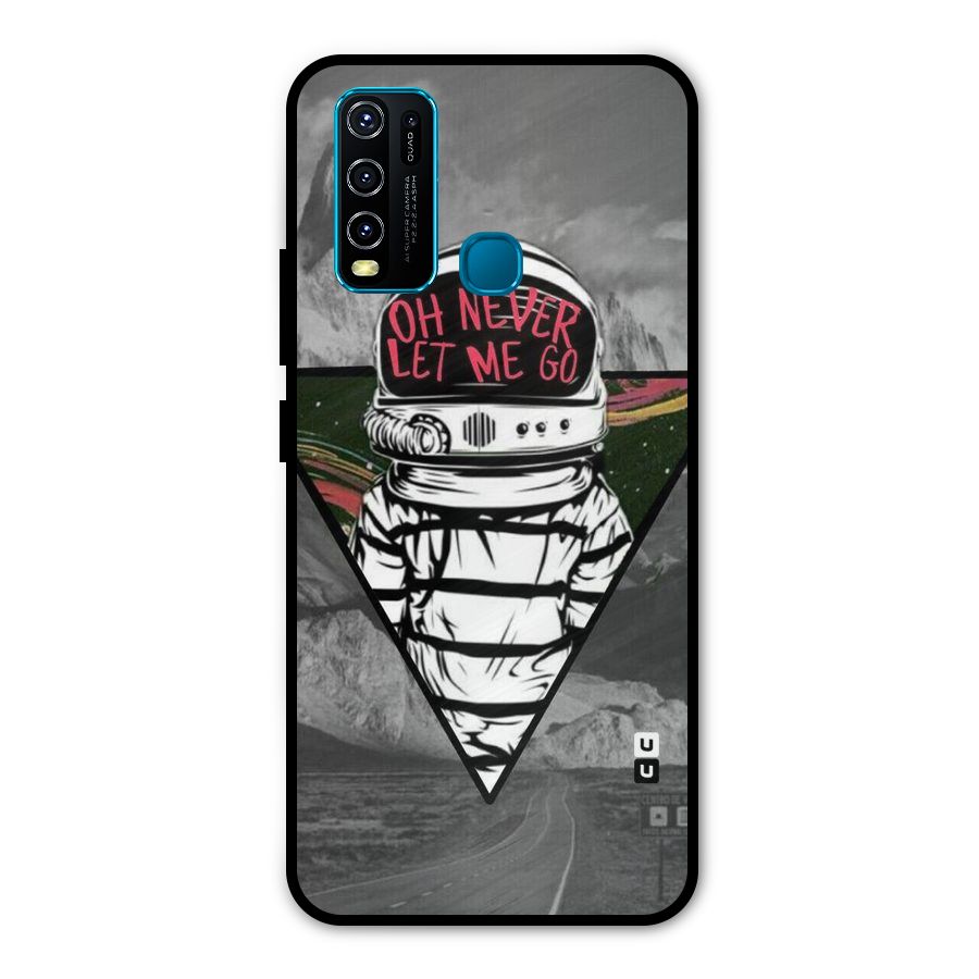 Never Let Me Go Metal Back Case for Vivo Y30