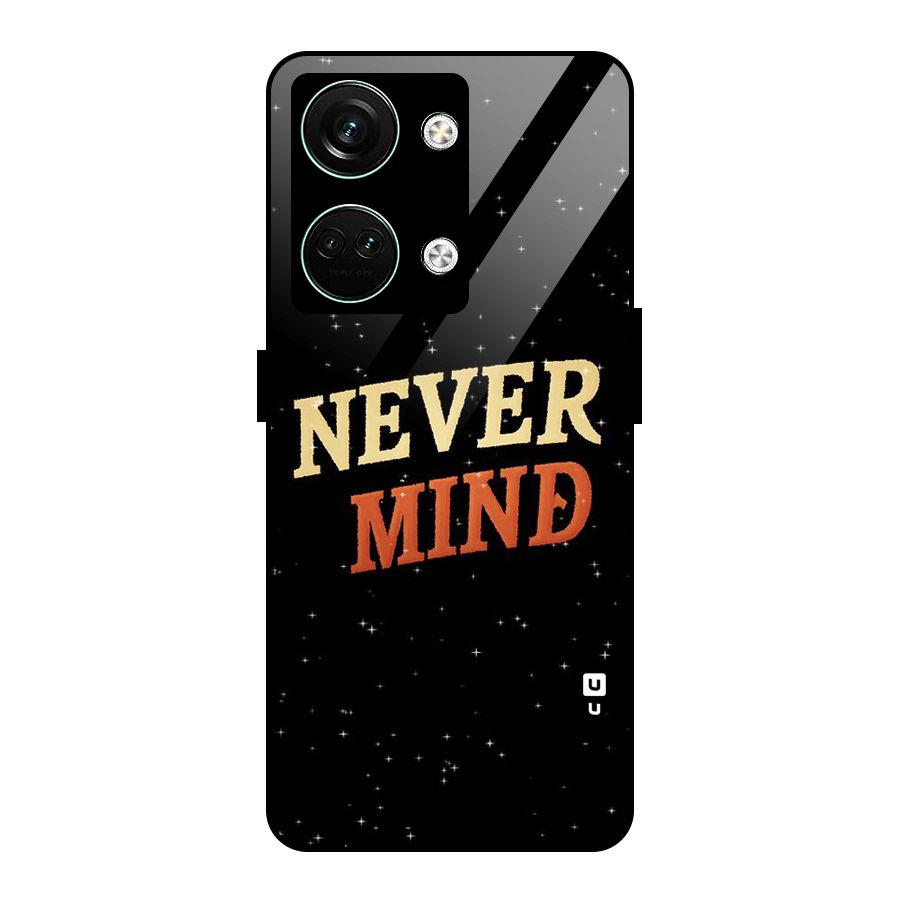 Never Mind Design Glass Back Case for Oneplus Nord 3
