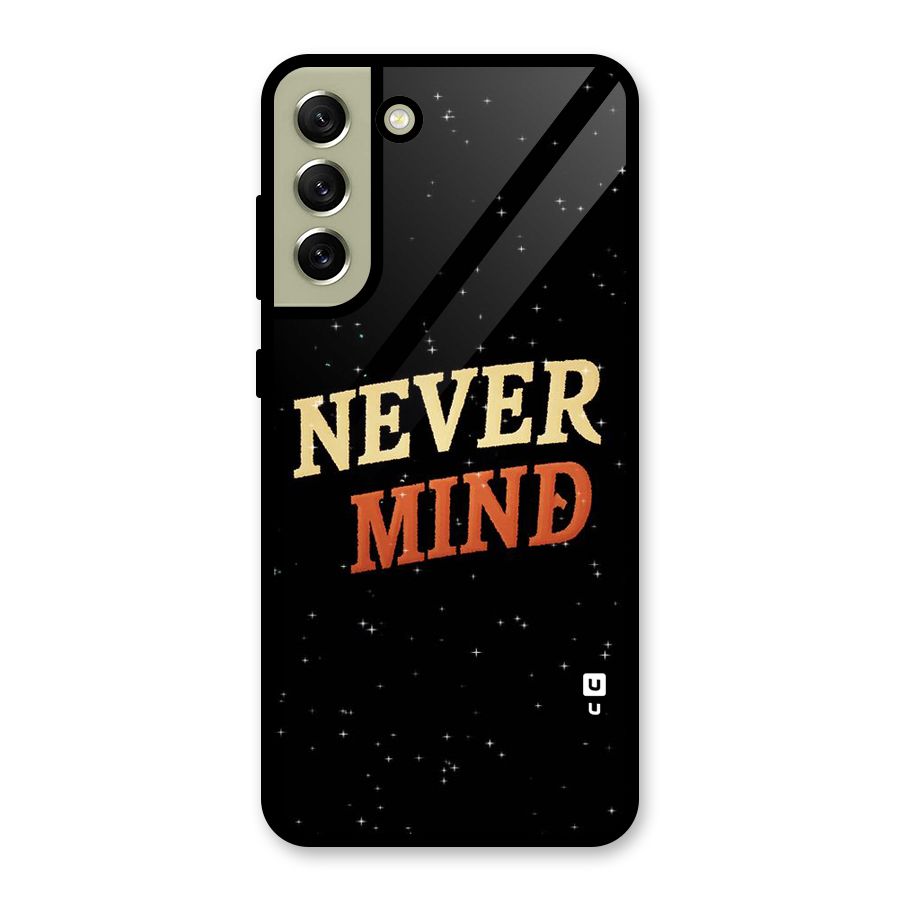 Never Mind Design Metal Back Case for Galaxy S21 FE 5G (2023)