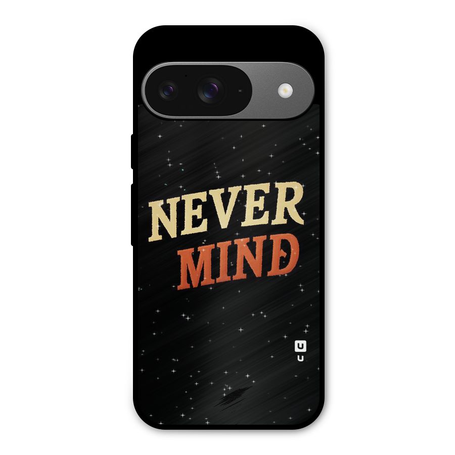 Never Mind Design Metal Back Case for Google Pixel 9