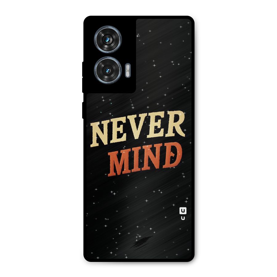 Never Mind Design Metal Back Case for Motorola Edge 50 Fusion
